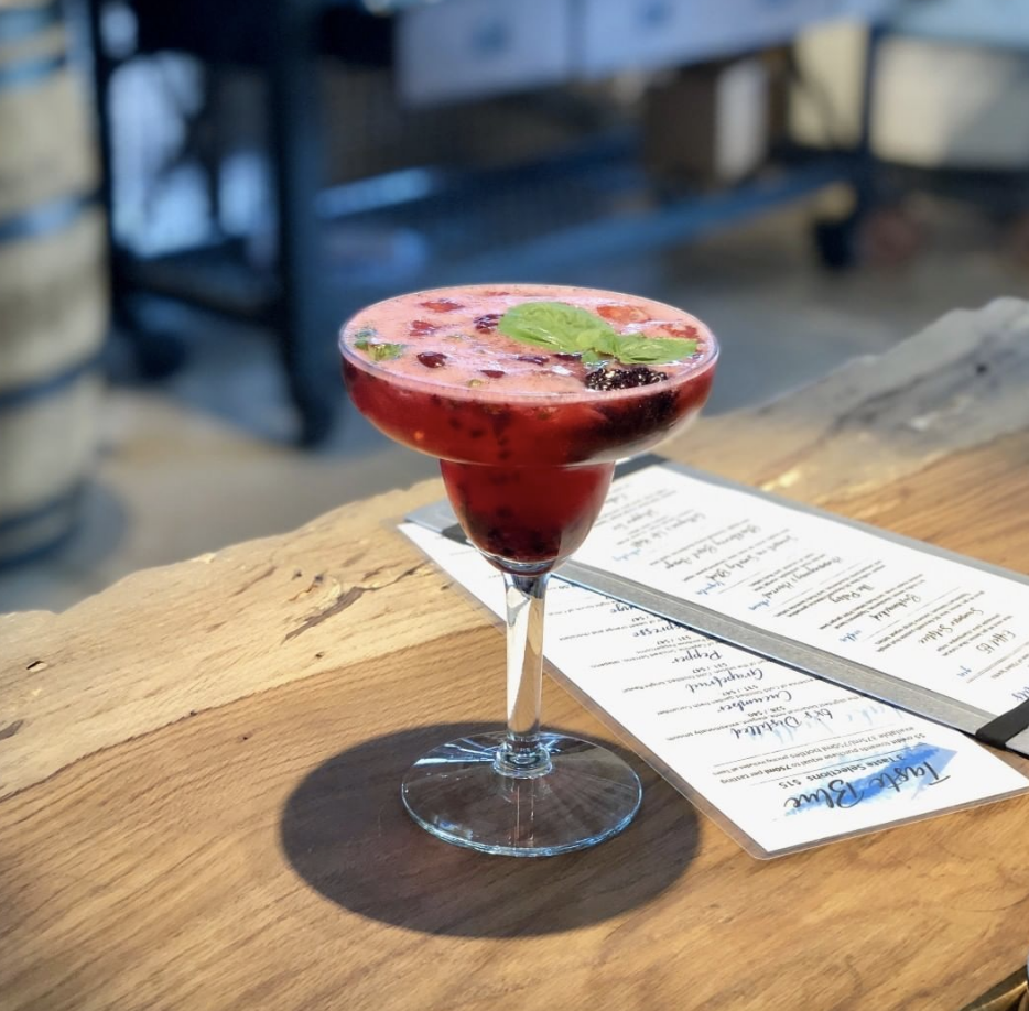 Blackberry Basil Margarita